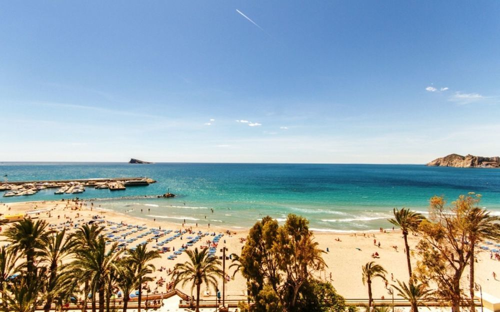 Hotel Flats Friends Mar Blau (Adults Only) Benidorm Exterior photo